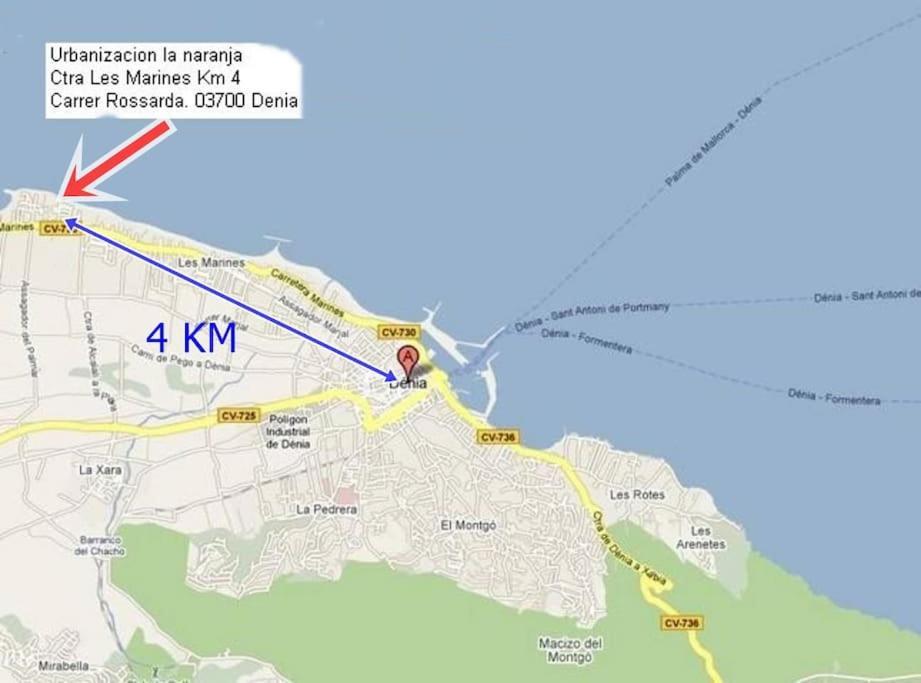 Апартаменты La Naranja Denia 1ªlinea De Playa -Wifi- Parking Free Экстерьер фото